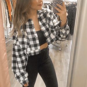 Cropped Flannel